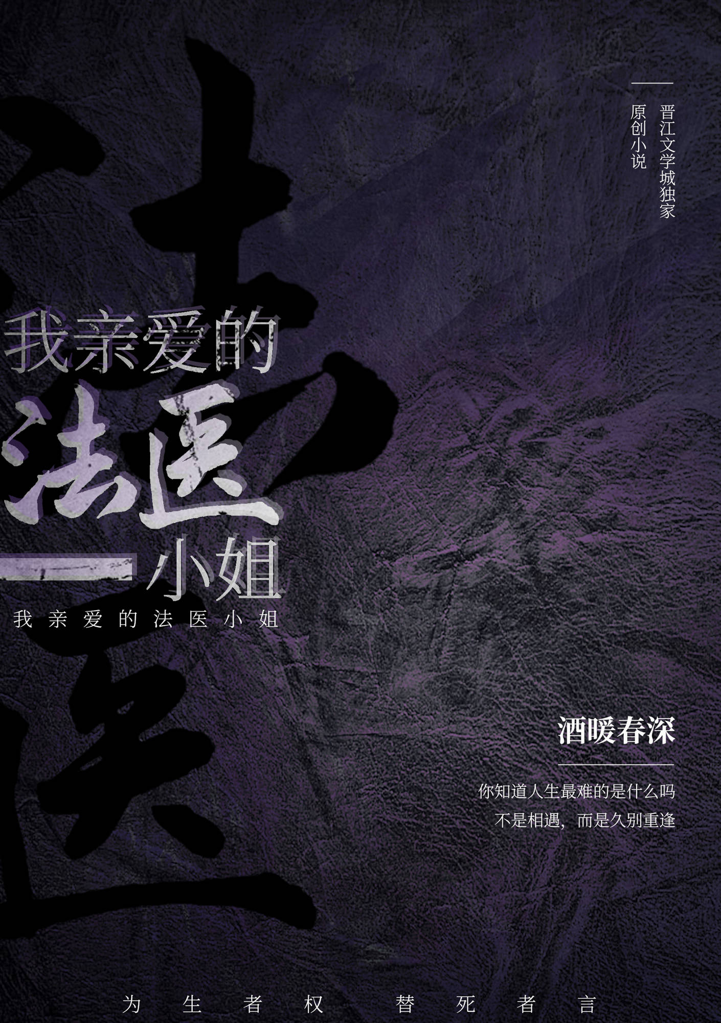 我亲爱的法医小姐小说TXT下载免费